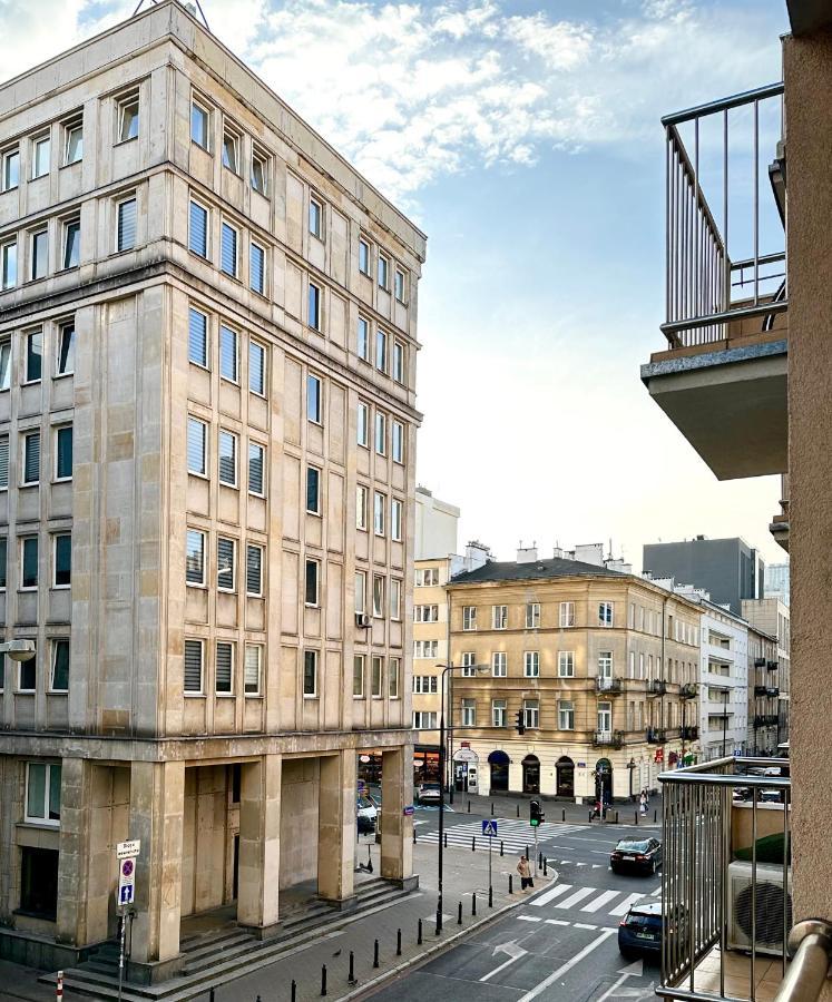 Charming Apartment In The City Center Warsaw Exterior photo