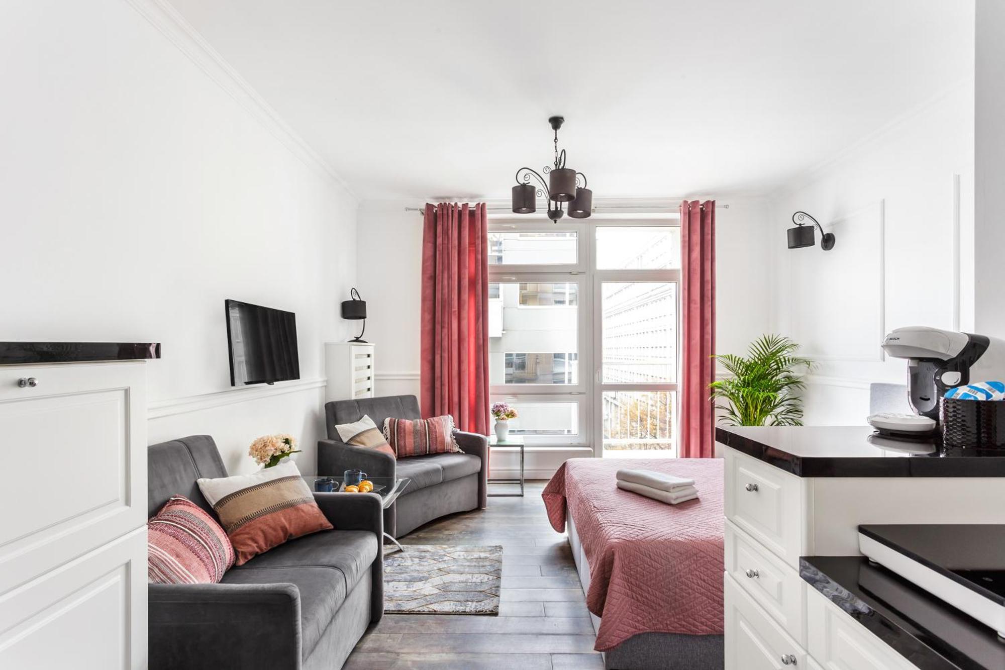 Charming Apartment In The City Center Warsaw Exterior photo
