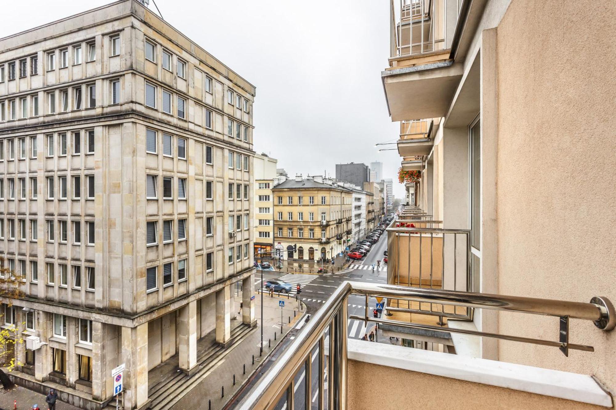 Charming Apartment In The City Center Warsaw Exterior photo