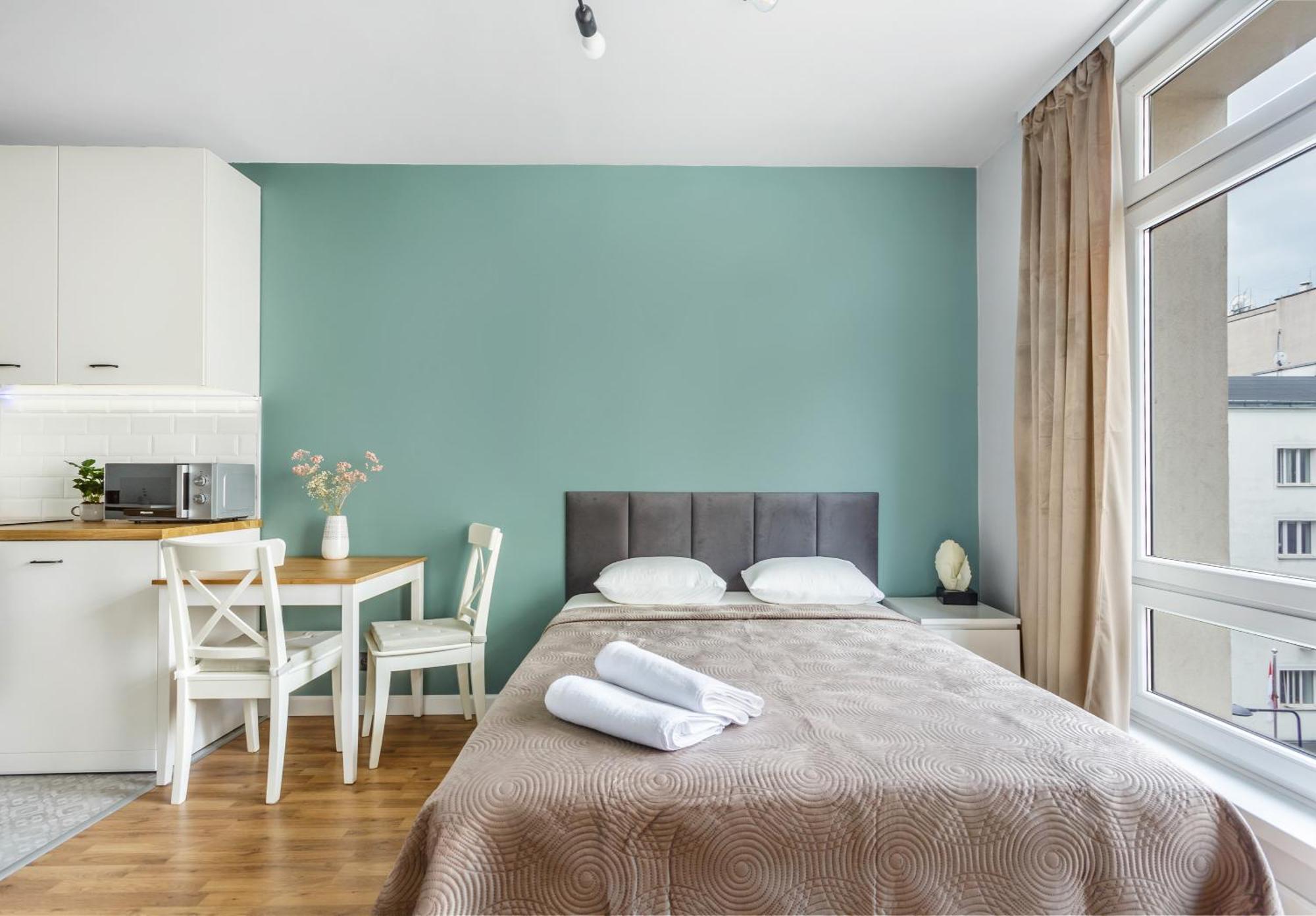 Charming Apartment In The City Center Warsaw Exterior photo
